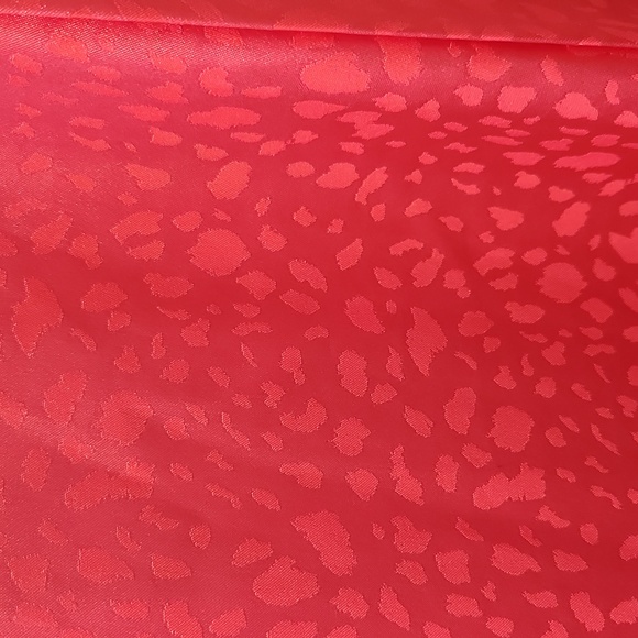 INC Full-Length Pink Leopard Satin Robe - Picture 3 of 4